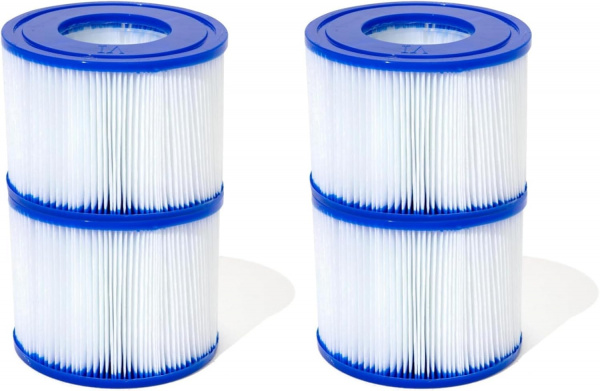 2 Doppelpack x Bestway LAY-Z-SPA® Xtras Filterkartusche Gr. VI 10,6 x 8,0 cm
