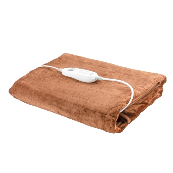 Heizdecke, beheizbare Flanell-Decke, 180 x 130 cm, 10 Heizstufen, Abschaltautomatik mittels 9h-Timer