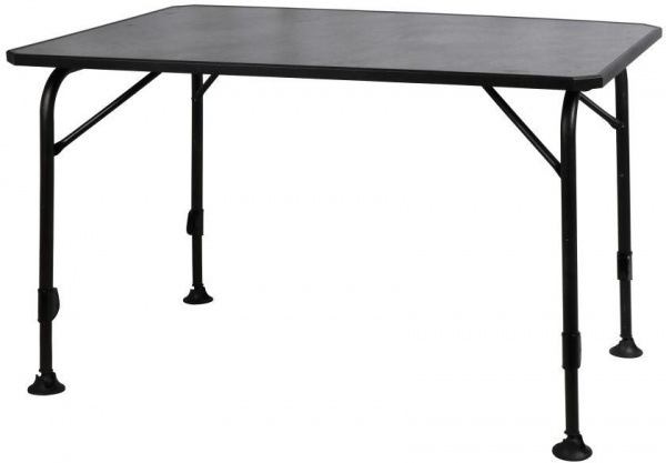 Westfield Avantgarde Universal Camping Tisch, 120x80x63/76 cm, schwarz