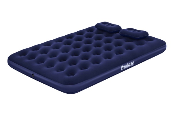 Bestway Doppelluftbett mit externer Handpumpe 203 x 152 x 22 cm