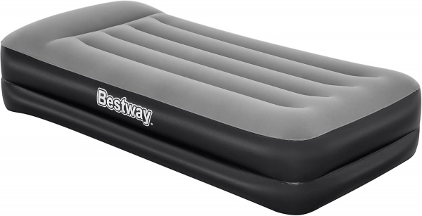Bestway TriTech® Single-Luftbett mit integrierter Elektropumpe 191 x 97 x 46 cm