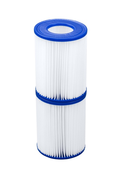 Bestway Filterkartusche Gr. II Doppelpack, 10,6 x 13,6 cm